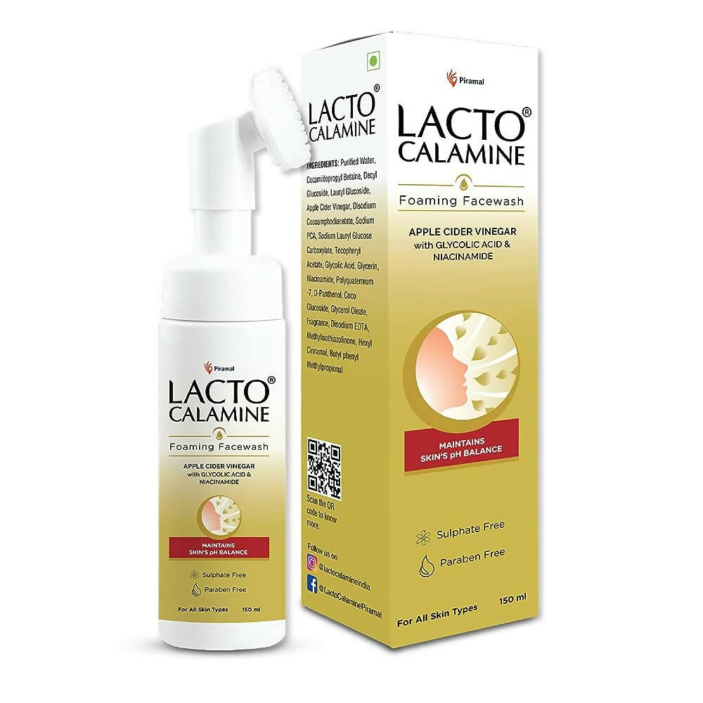 Lacto Calamine Apple Cider Vinegar Foaming Face Wash
