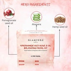 Glamveda Niacinamide Anti Acne Facial Kit