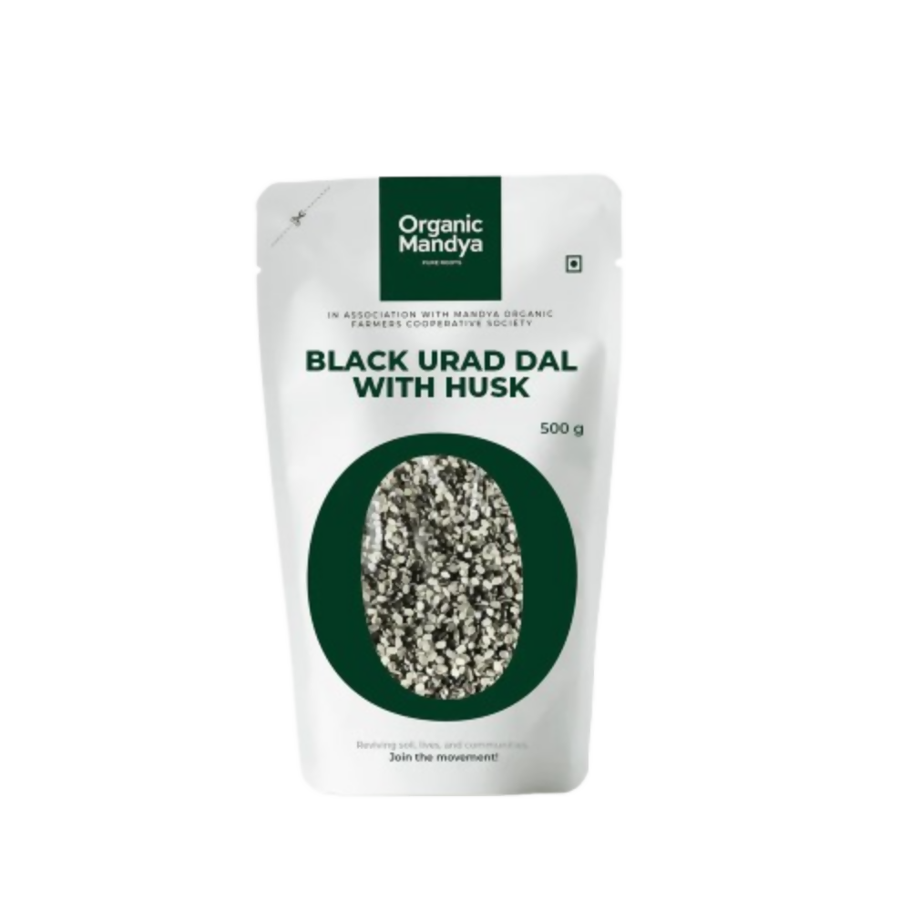 Organic Mandya Black Urad Dal With Husk