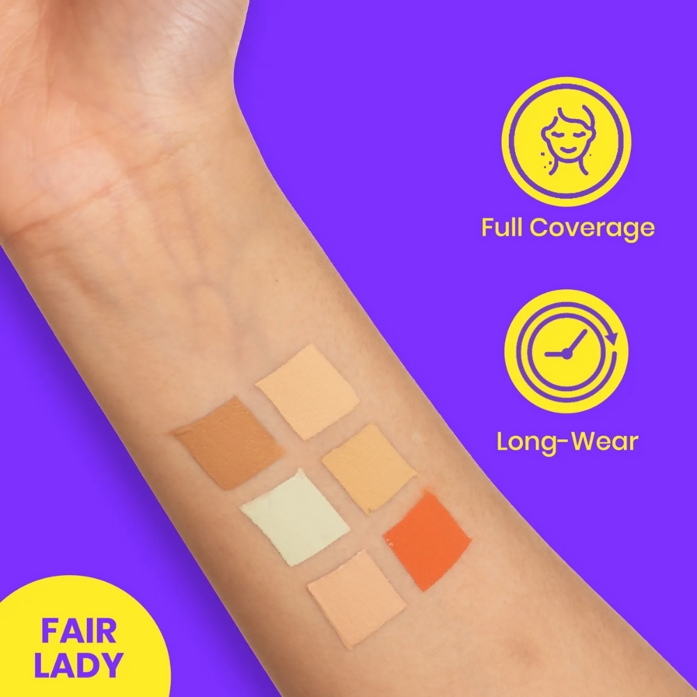 NY Bae Full Coverage Concealer Palette - Fair Lady