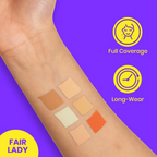 NY Bae Full Coverage Concealer Palette - Fair Lady