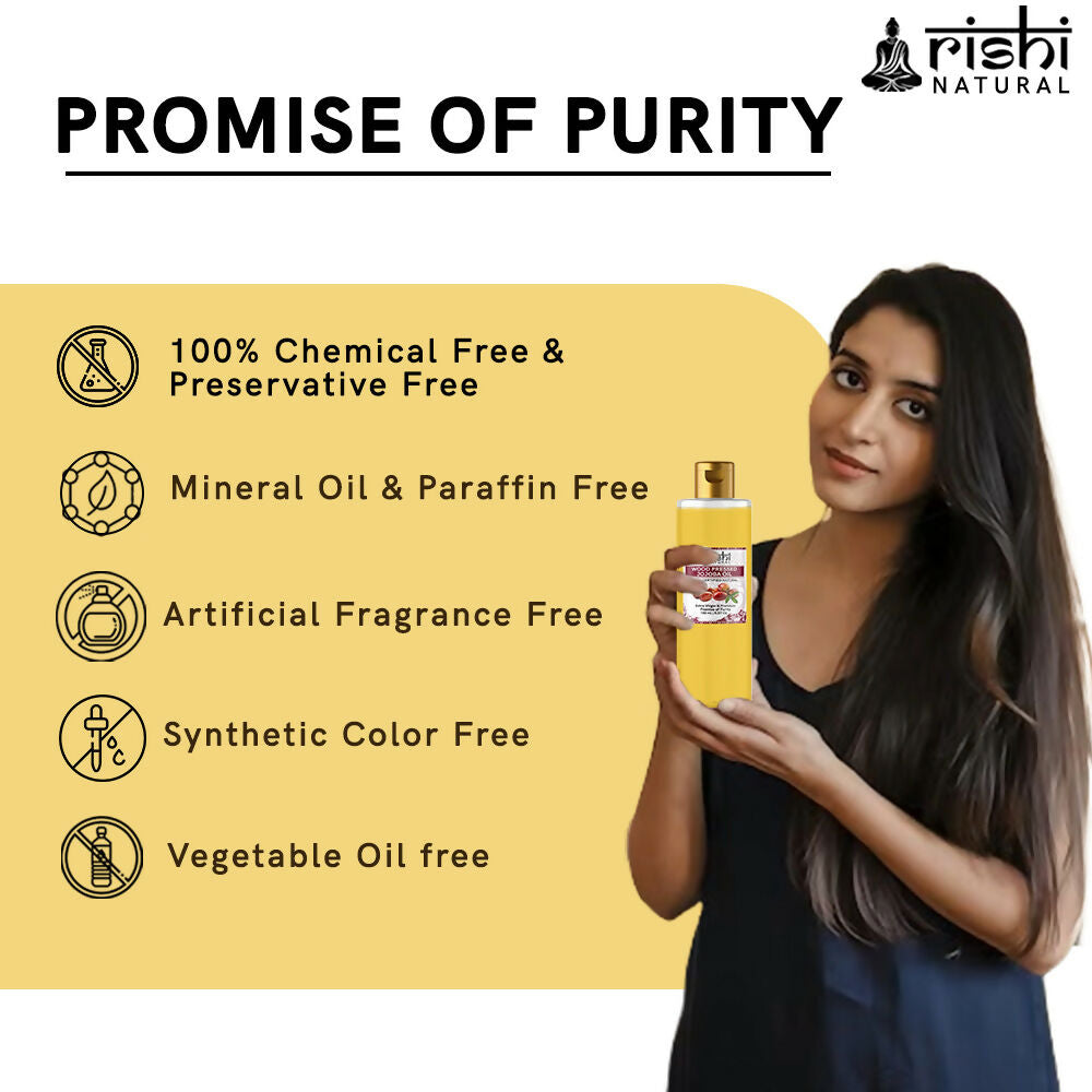 Rishi Natural Jojoba Oil Wood-Pressed