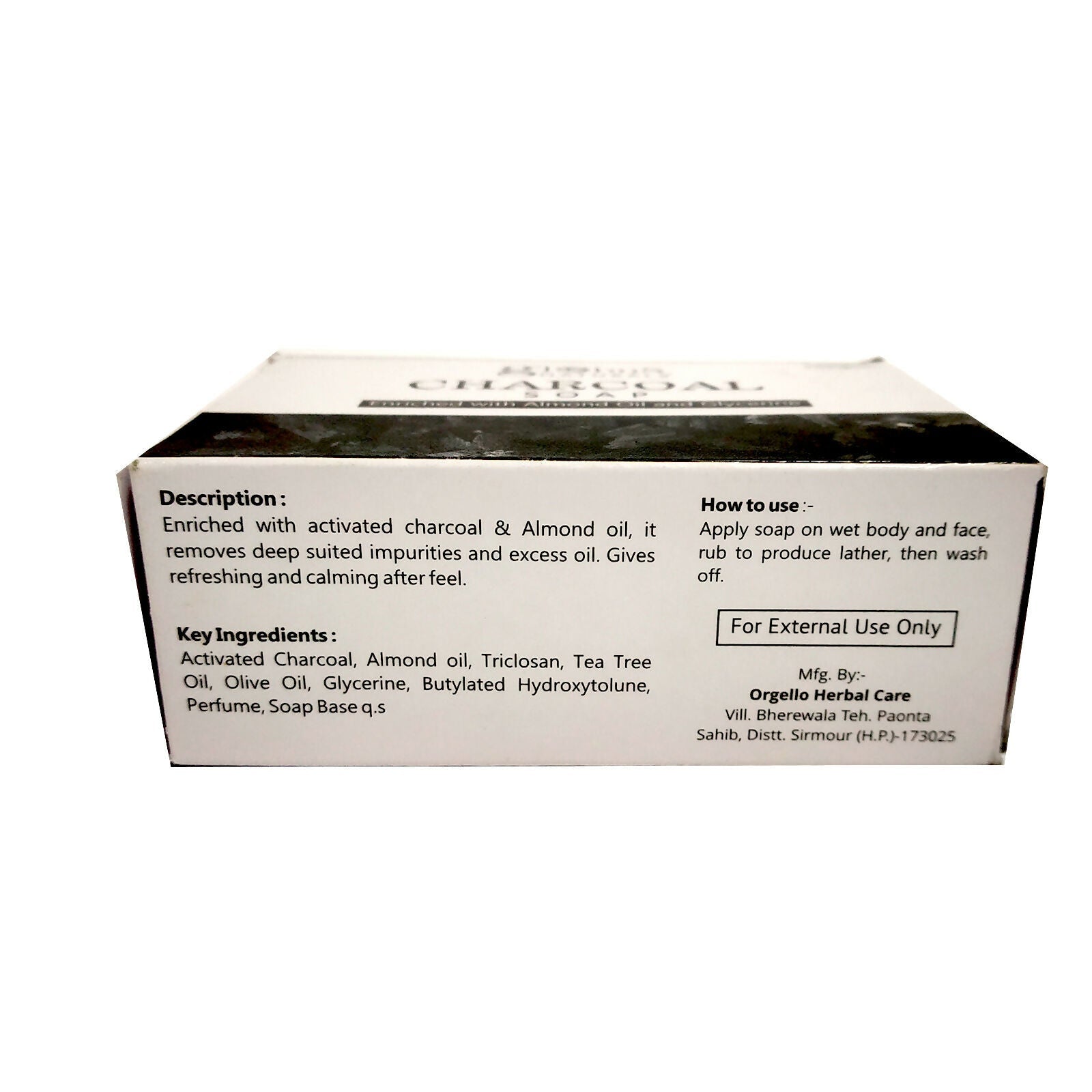 Globus Naturals Charcoal Soap