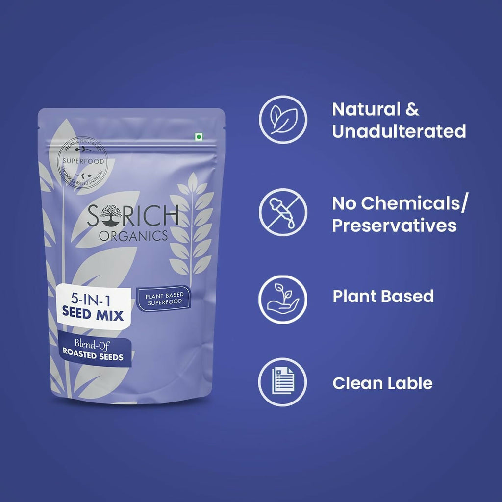 Sorich Organics 5 in 1 Seed Mix - Distacart
