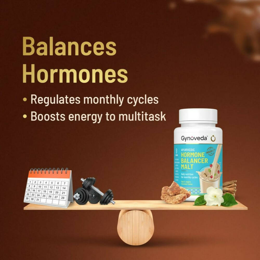 Gynoveda Hormone Balancer Malt With Ragi & Jaggery - Distacart