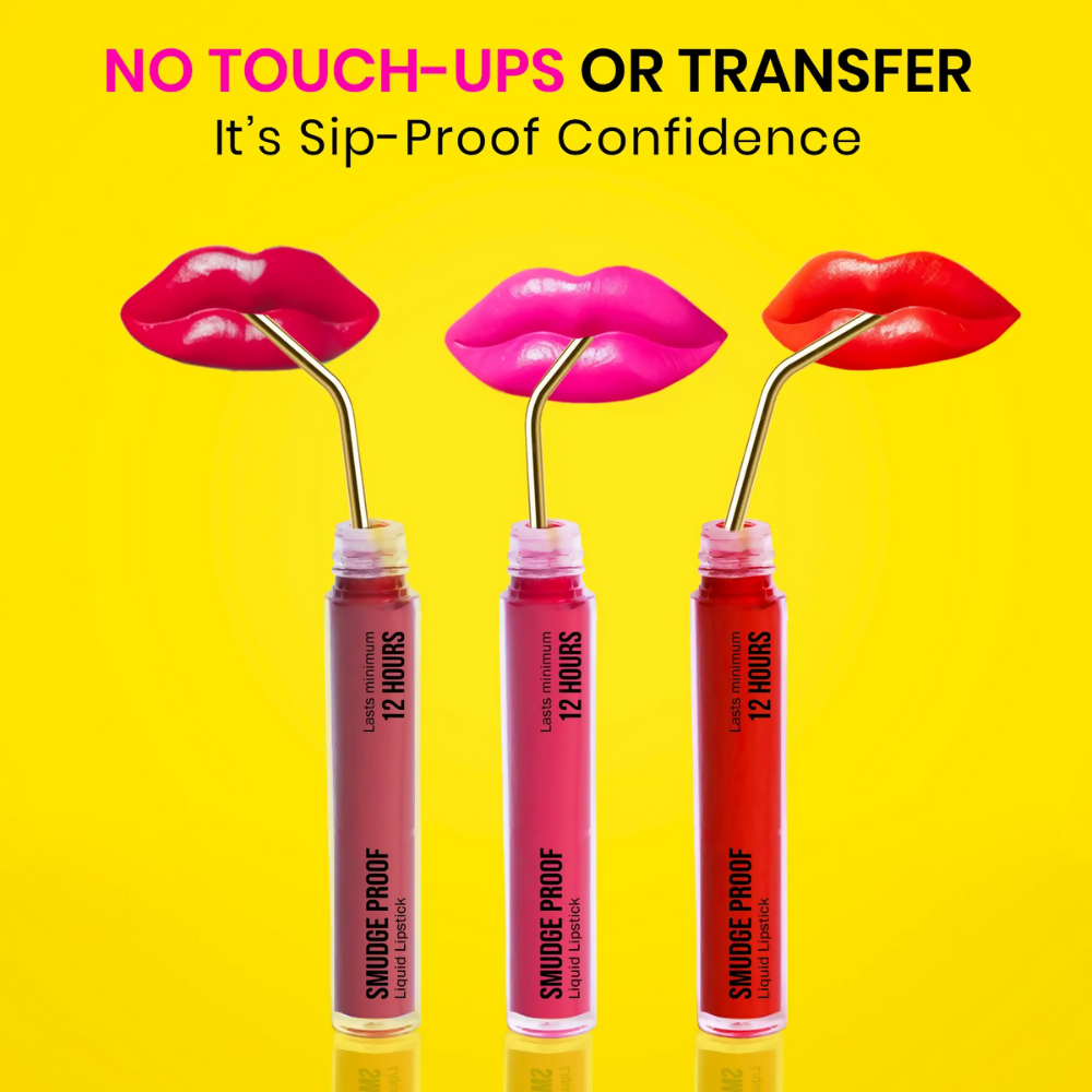 NY Bae Smudge Proof Liquid Lipstick - Blush Bloom 01