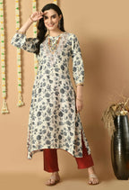 Joban Fashion White Maslin Kurta Set