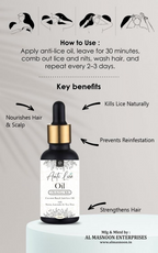 Al Masnoon Anti-Lice Hair Oil & Shampoo - Distacart