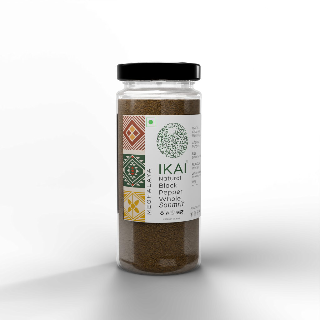 1 - Whole Natural Black Pepper - 100g (1)