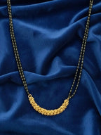 NVR Women Gold Plated Black Beaded Mangalsutra - Distacart