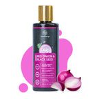 Careberry Organic Red Onion & Black Seed Extract Oil For Anti Hair Fall