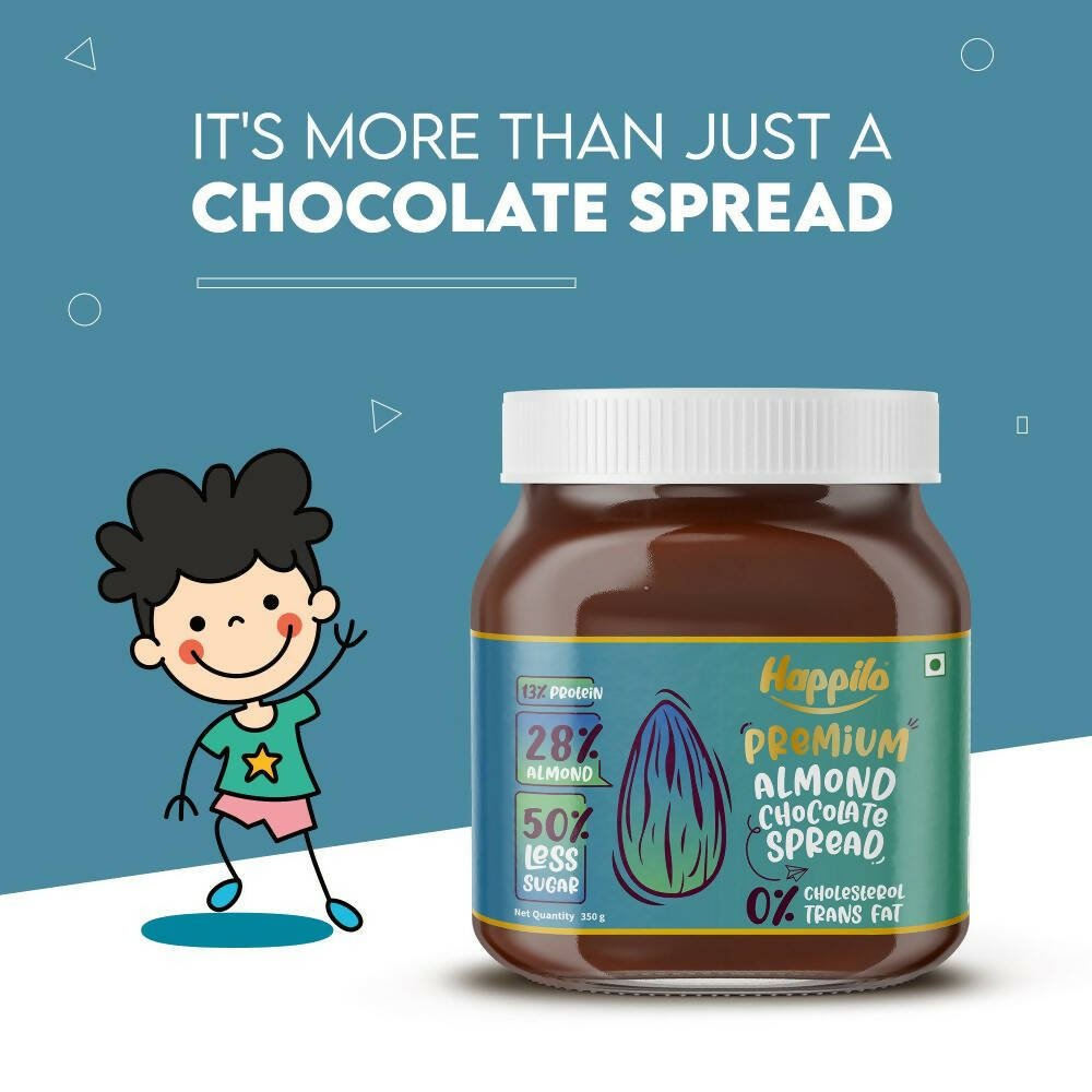 Happilo Premium Chocolate Almond Spread
