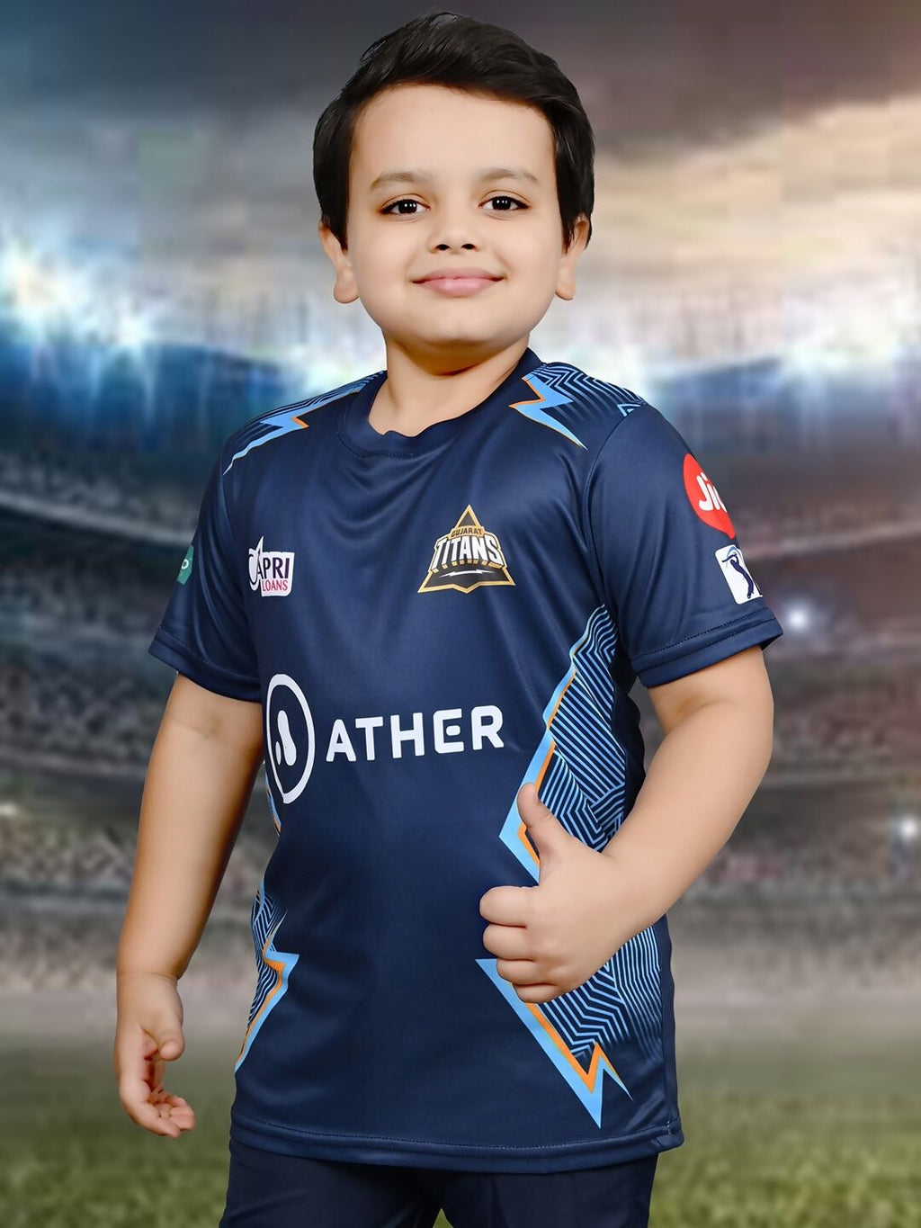 Baesd Kids IPL Cricket Jersey T-shirt T20