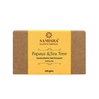 Samisha Organic Papaya & Tea Tree Skin Lightening Bathing Bar