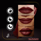 Faces Canada Comfy Matte Creme Lipstick - Raise The Roof 01 - Limited Time Offer