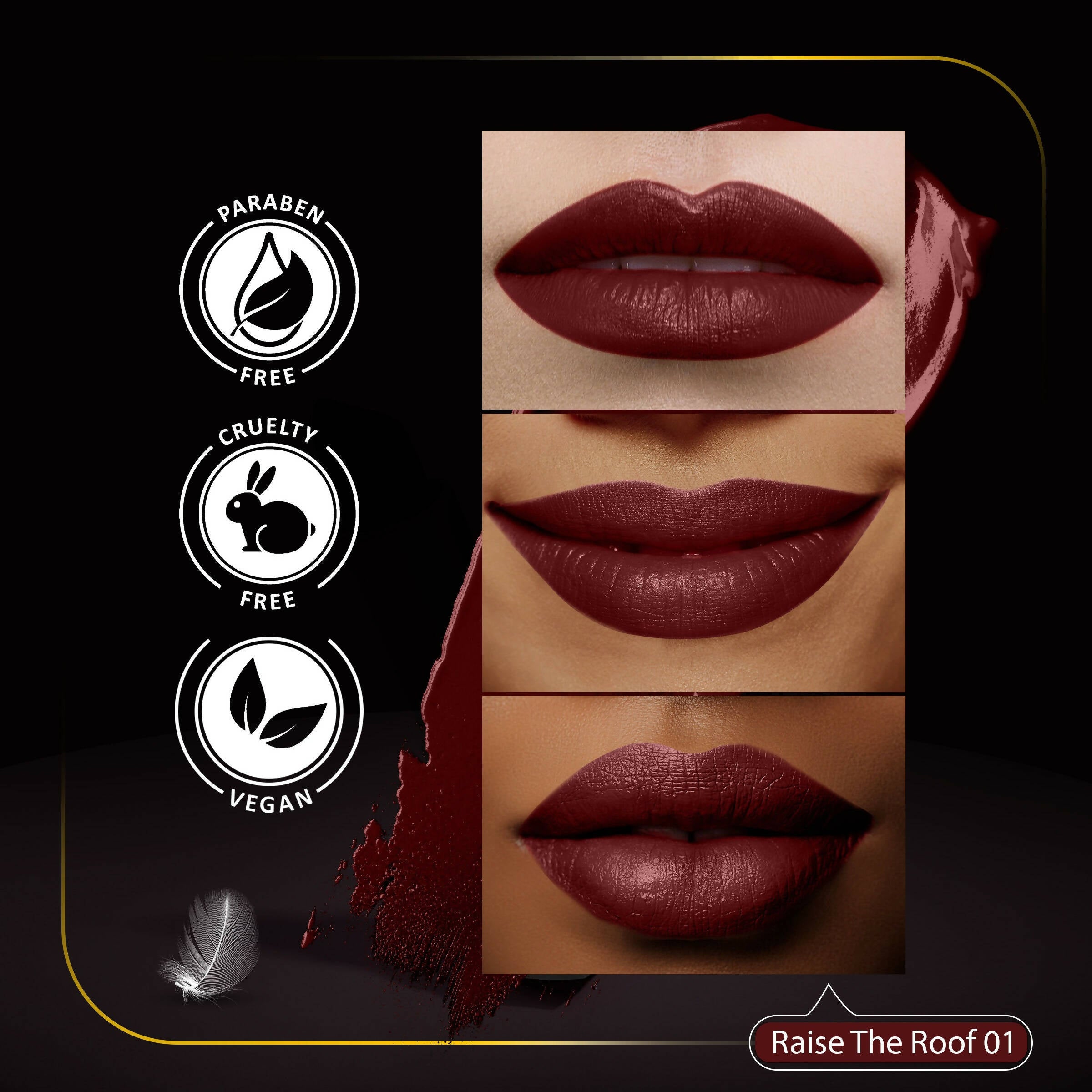 Faces Canada Comfy Matte Creme Lipstick - Raise The Roof 01 - Limited Time Offer