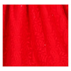 Akarshan viscose Lukhnowi Chikankari Anarkali kurta with Leggings - Red