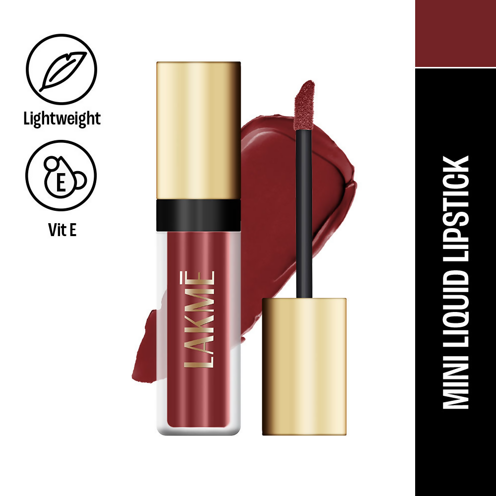 Lakme Beyond Matte Liquid Lip Color - Brown Souvenir