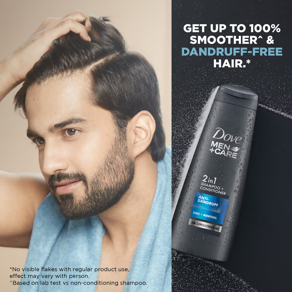 Dove Men +Care Anti Dandruff 2 In 1 Shampoo + Conditioner