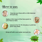 NutriGlow Neem & Tulsi Face Pack - Distacart