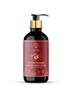 Ivory Natural Wood Pressed Bitter Apricot Oil Organic & Extra Virgin For Deep Moisturization, Gentle Hydration, And Youthful Glow