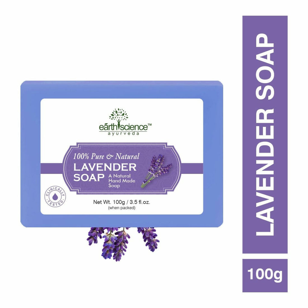 Earth Science Ayurveda Lavender Bath Soap