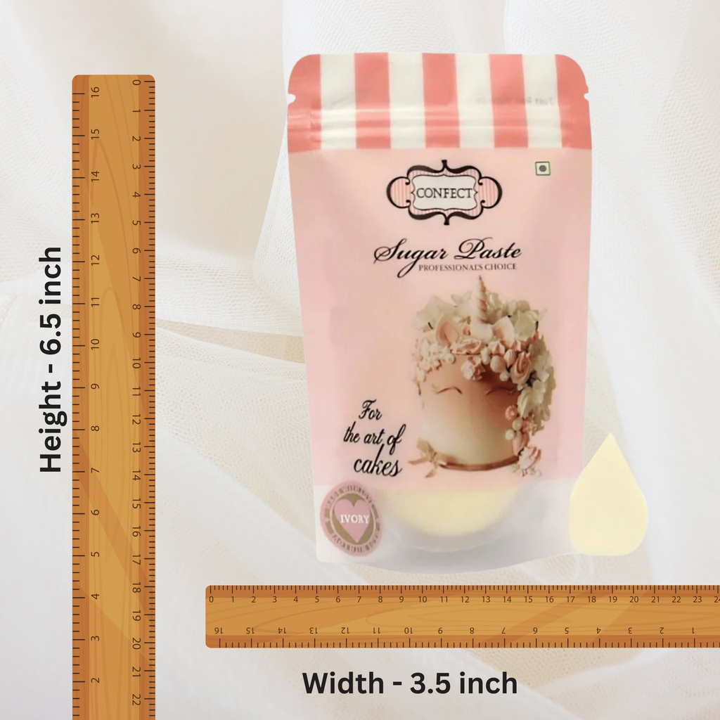 confect ivory sugarpaste br b 250 gms b