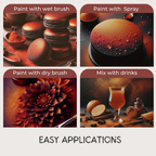 confect chestnut bronze luster dust br b 5 gms b