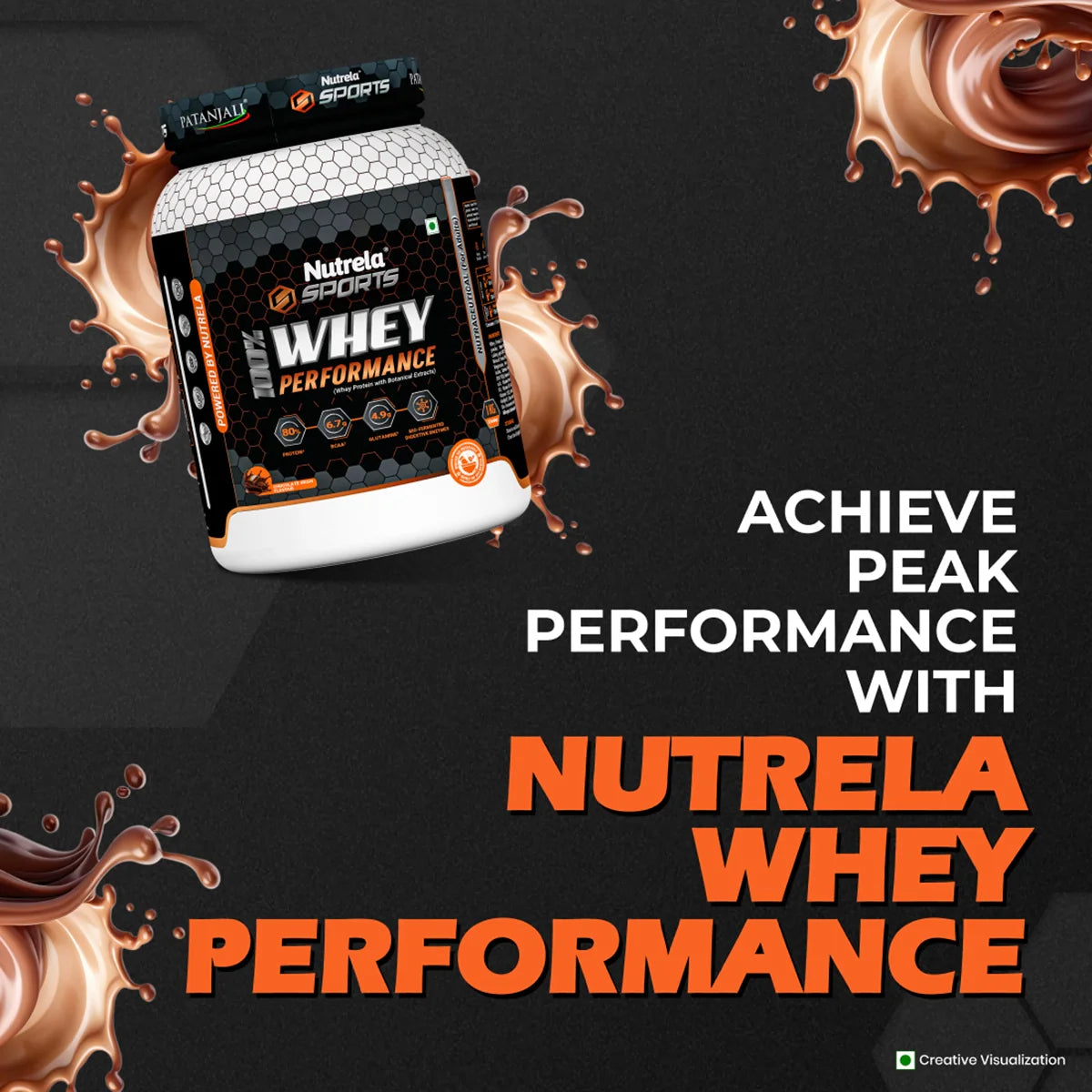 Patanjali Nutrela Sports Whey Performance (Choc-irish) - Distacart
