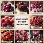 confect sangria red luster dust br b 5 gms b