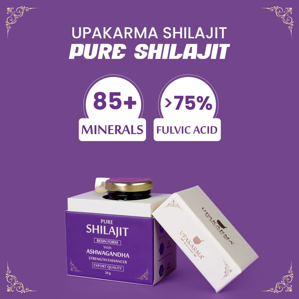 Upakarma Ayurveda Original & Pure SJ Resin Form with Ashwagandha - Distacart