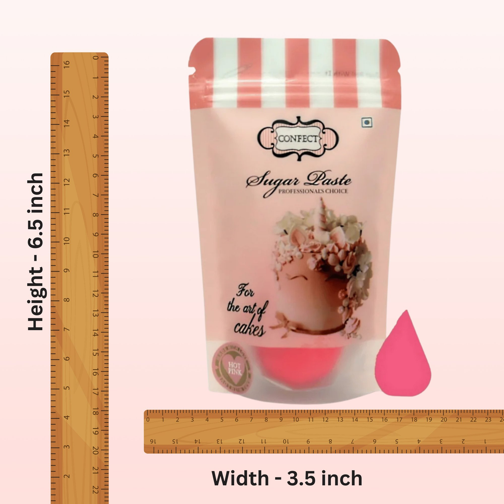 confect melon pink sugarpaste br b 250 gms b