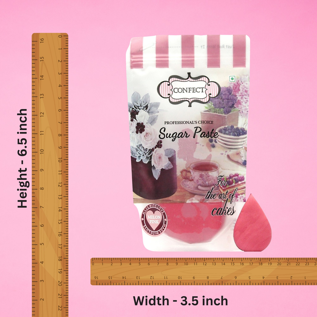 neon pink fondant edible sugarpaste 1kg