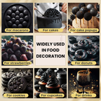 tulip black edible luster dust 5 gms