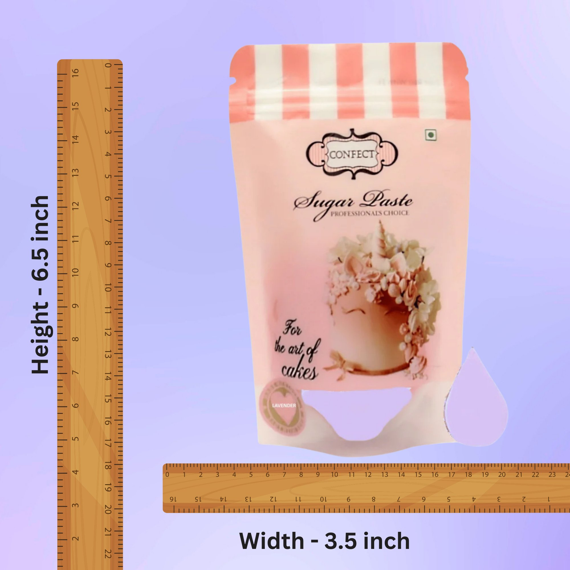 lavender sugarpaste 250 gms
