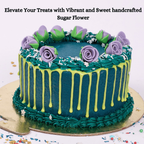 sugar roses for cake cupcake decoration lavender 120 gms