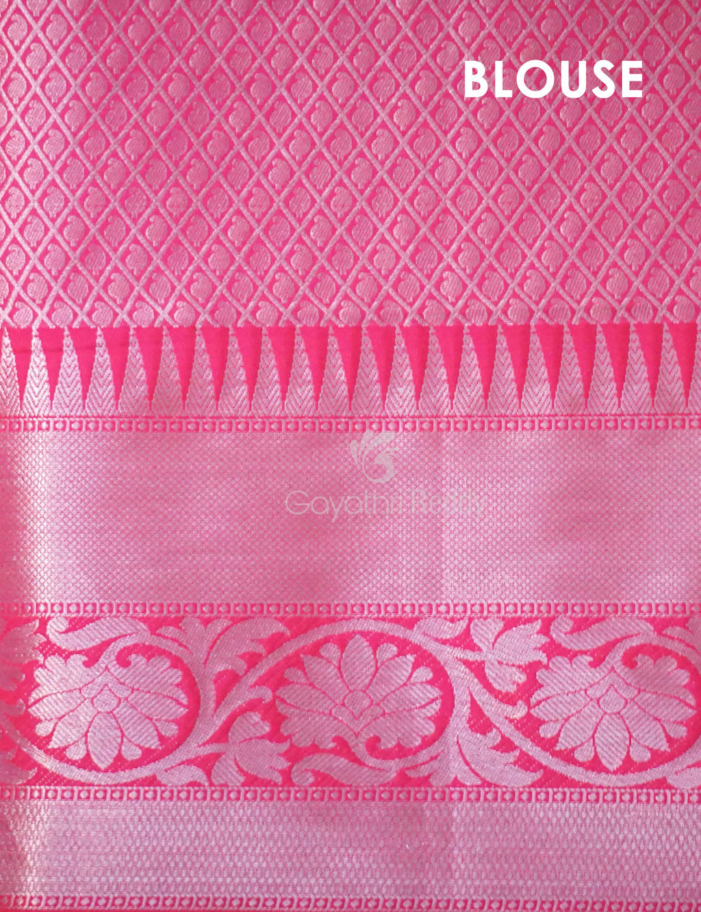 Pastel Wheat Banaras Border Buttes Floral Design Banarasi Semi Silk Saree By Gayathri Reddy Designer Studio