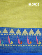 Parrot Green Colored with Buttes Semi Silk Kota Saree By Gayathri Reddy Designer Studio
