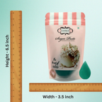 confect emerald green sugarpaste br b 250 gms b