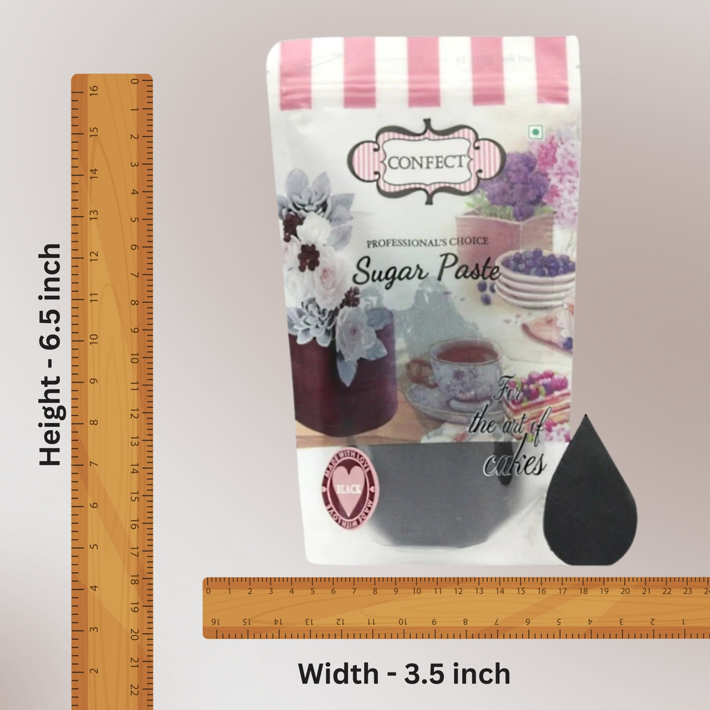 confect black sugarpaste br b 1 kg b