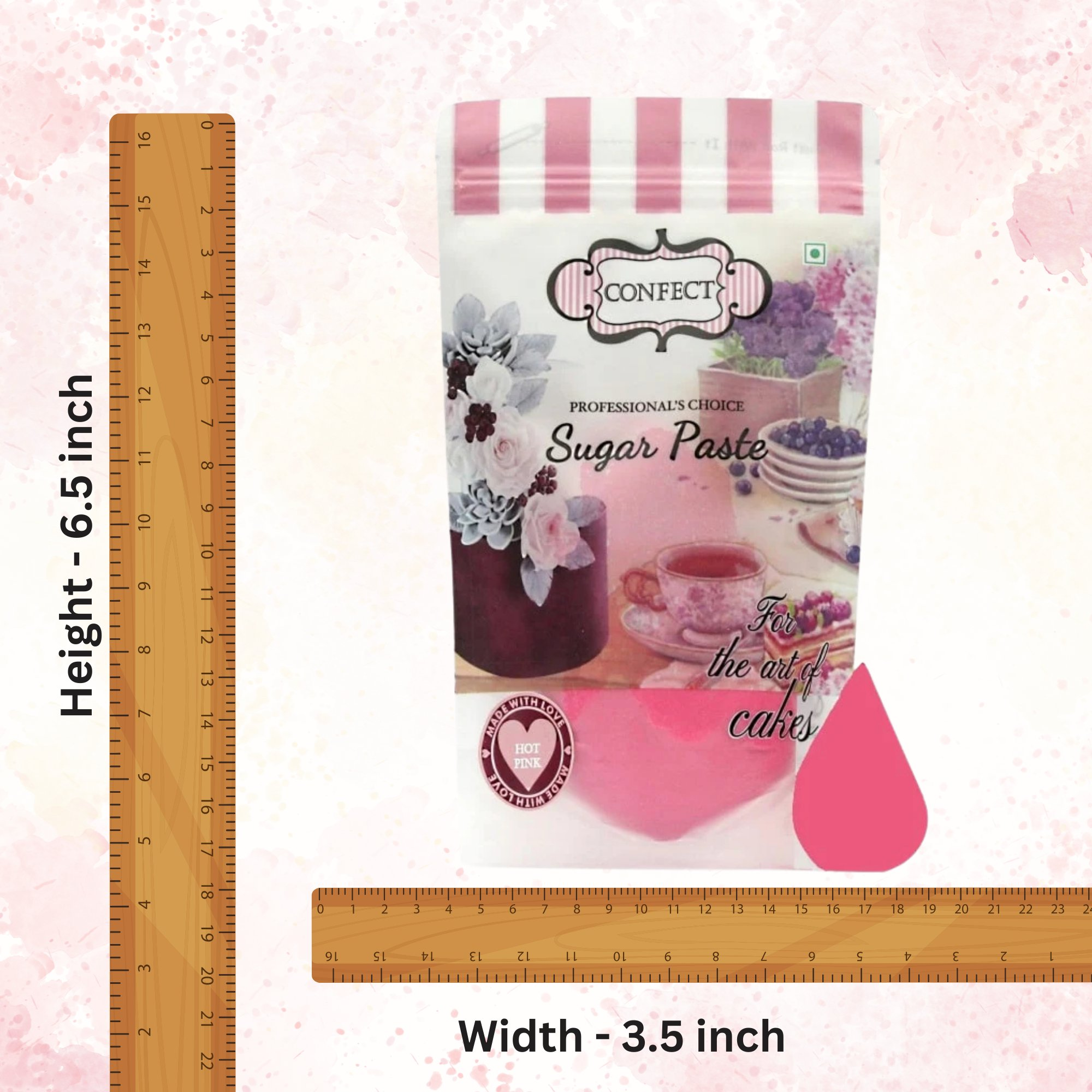 confect hot pink sugarpaste br b 1 kg b