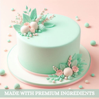 mint green sugarpaste 1 kg
