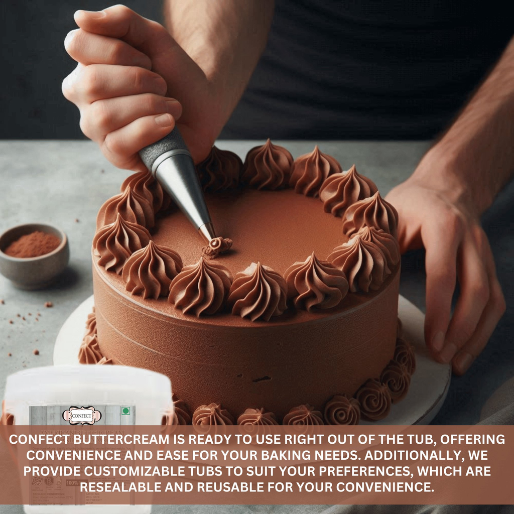 confect american butter cream chocolate fla br b 1 kg b