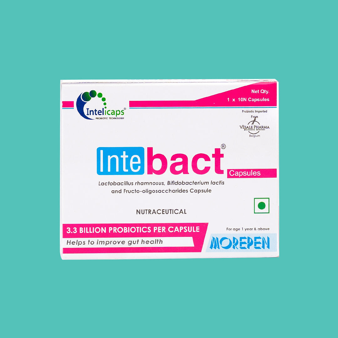 Dr Morpen Intebact Probiotic Capsules - Distacart