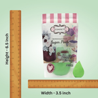 pea green fondant edible sugarpaste 1kg