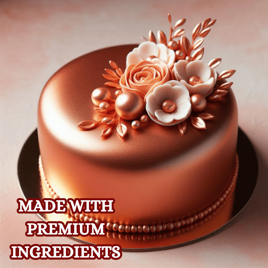 confect showstopper copper sugar paste br b 900 gms b