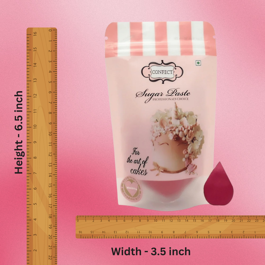 confect magenta sugarpaste br b 250 gms b