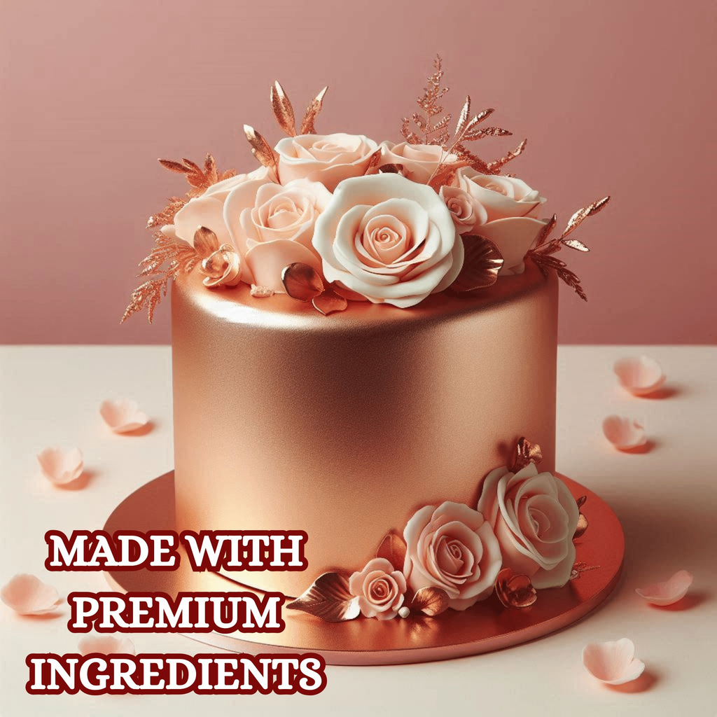 confect rose gold sugar paste br b 900 gms b