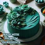 emerald green fondant edible sugarpaste 1kg