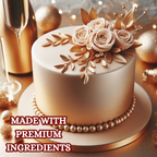 confect champagne gold sugar paste br b 900 gms b